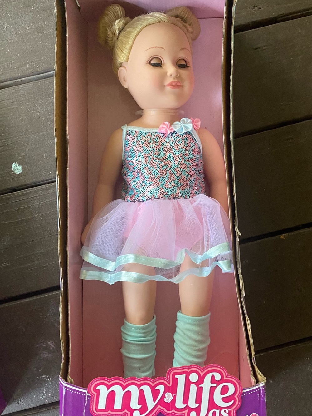 My Life As Ballet Doll in Pink and Mint Tutu